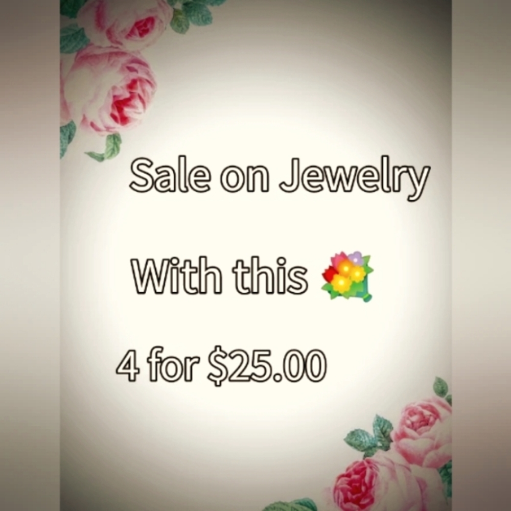Sale on jewelry